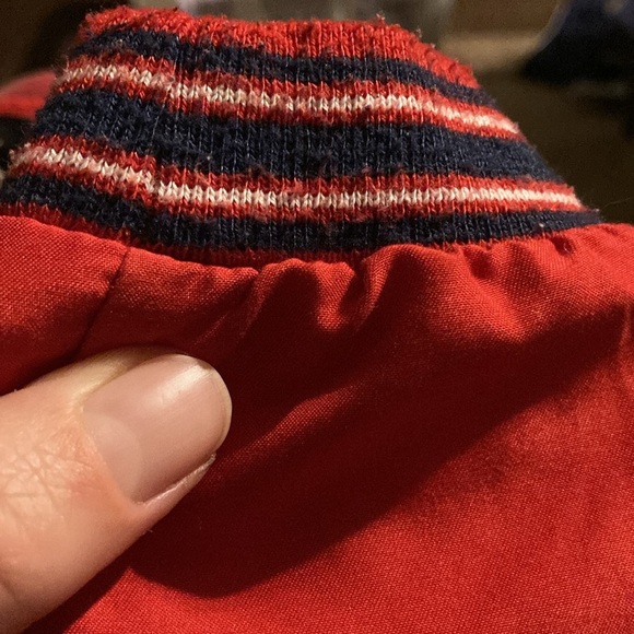 Detroit Red Sox blue and red snap button jacket. - Picture 8 of 8